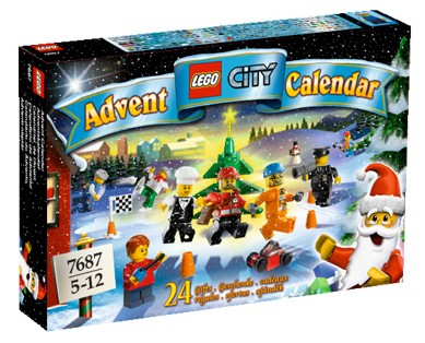 LEGO 7687 Advent Calendar 2009, City