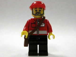 LEGO 7687-11 Advent Calendar 2009, City (Day 10) - Letter Carrier