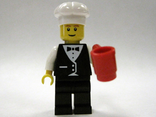 LEGO 7687-14 Advent Calendar 2009, City (Day 13) - Chef and Cup