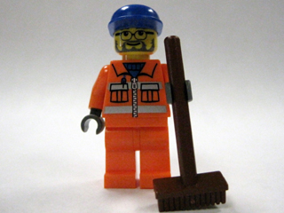 LEGO 7687-17 Advent Calendar 2009, City (Day 16) - Street Cleaner