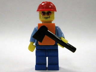 LEGO 7687-22 Advent Calendar 2009, City (Day 21) - Lumberjack