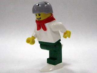 LEGO 7687-5 Advent Calendar 2009, City (Day  4) - Minifigure on Skates