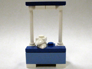 LEGO 7687-6 Advent Calendar 2009, City (Day  5) - Skate Stand