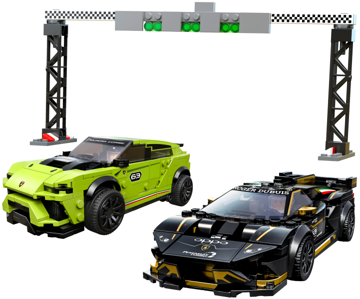 LEGO 76899 Lamborghini Urus ST-X & Lamborghini Huracán Super Trofeo EVO