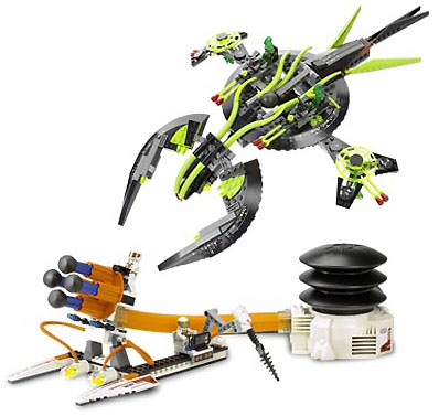 LEGO 7691 ETX Alien Mothership Assault