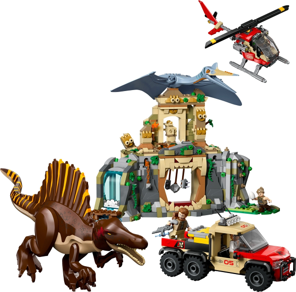 LEGO 76976 Spinosaurus & Quetzalcoatlus Air Mission