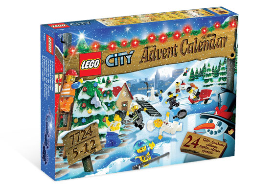 LEGO 7724 Advent Calendar 2008, City