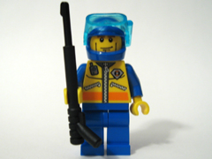 LEGO 7724-14 Advent Calendar 2008, City (Day 13) - Diver and Spear Gun