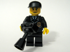 LEGO 7724-17 Advent Calendar 2008, City (Day 16) - Police Officer and Camera