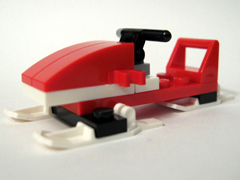 LEGO 7724-24 Advent Calendar 2008, City (Day 23) - Snowmobile