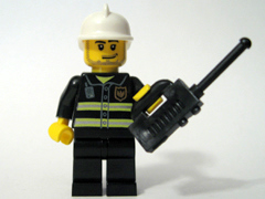 LEGO 7724-8 Advent Calendar 2008, City (Day  7) - Fireman and Radio