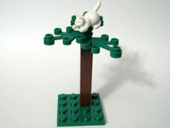 LEGO 7724-9 Advent Calendar 2008, City (Day  8) - Kitten in a Tree