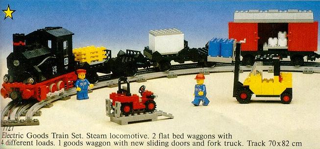 LEGO 7727 Freight Steam Train