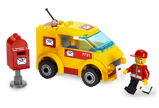 LEGO 7731 Mail Van
