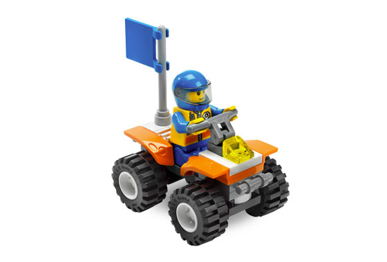 LEGO 7736 Coast Guard Quad Bike