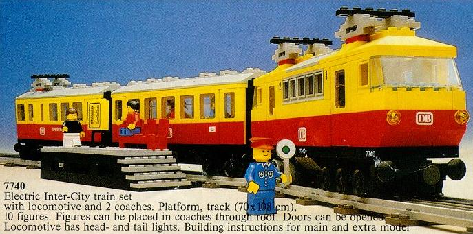 LEGO 7740 Inter-City Passenger Train
