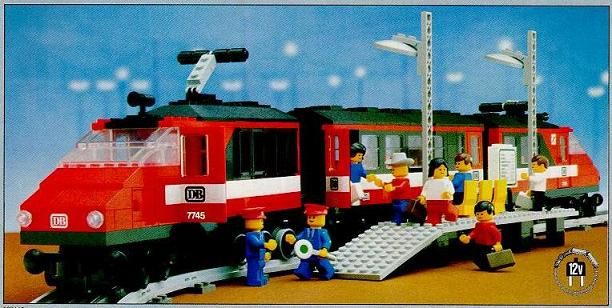 LEGO 7745 High-Speed City Express Passenger Train