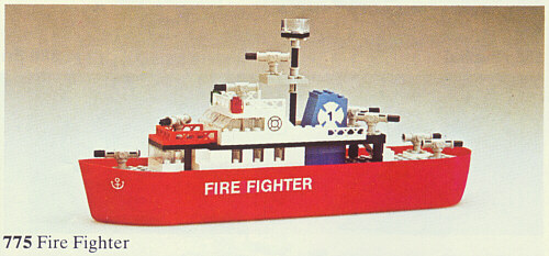 LEGO 775 Fire Fighter Ship
