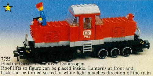 LEGO 7755 Diesel Heavy Shunting Locomotive