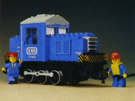 LEGO 7760 Electric Diesel Locomotive (Diesel Shunter Locomotive)