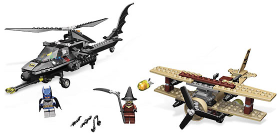 LEGO 7786 The Batcopter: The Chase for the Scarecrow