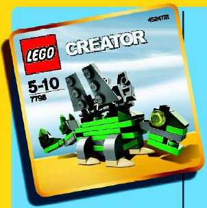 LEGO 7798 Stegosaurus polybag