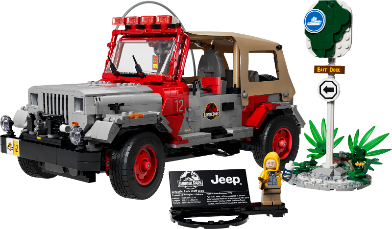LEGO 77984 Jurassic Park Jeep Wrangler