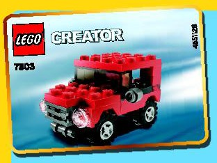 LEGO 7803 Jeep polybag