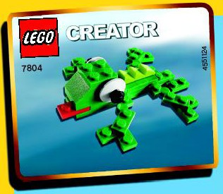 LEGO 7804 Lizard polybag