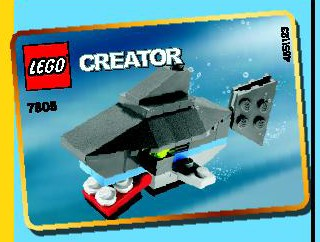 LEGO 7805 Shark polybag