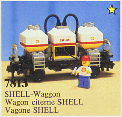LEGO 7813 Shell Tanker Wagon