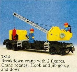 LEGO 7814 Crane Wagon with Small Container