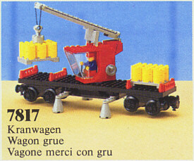 LEGO 7817 Crane Wagon