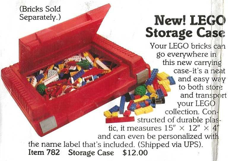 LEGO 782 Storage Case
