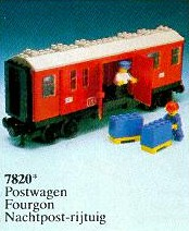 LEGO 7820 Mail Van