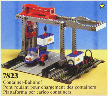 LEGO 7823 Container Crane Depot