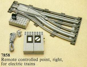 LEGO 7858 Remote Controlled Points Right 12v