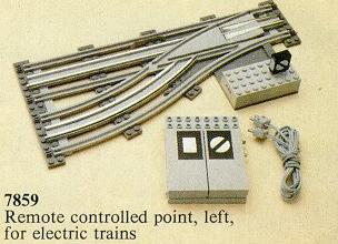 LEGO 7859 Remote Controlled Points Left 12v