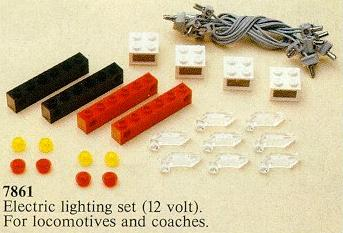 LEGO 7861 Lighting Set Electric 12v