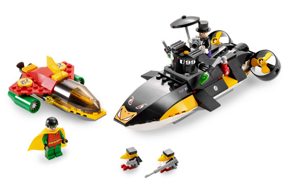 LEGO 7885 Robin's Scuba Jet: Attack of The Penguin
