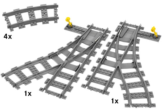 LEGO 7895 Switching Tracks
