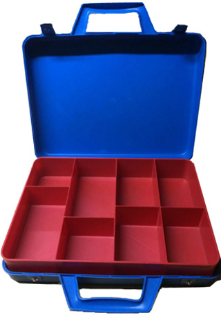 LEGO 790 Suitcase with Tray, Blue (empty)