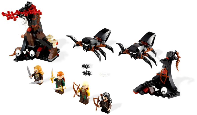 LEGO 79001 Escape from Mirkwood Spiders