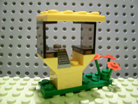 LEGO 7904-16 Advent Calendar 2006, City (Day 15) - Phone Kiosk