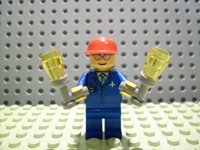 LEGO 7904-5 Advent Calendar 2006, City (Day  4) - Airport Ground Crew