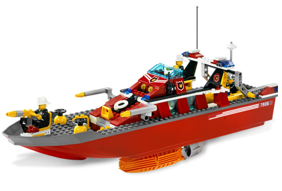 LEGO 7906 Fire Boat (Fireboat)