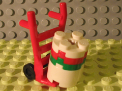 LEGO 7907-13 Advent Calendar 2007, City (Day 12) - Hand Truck and Load