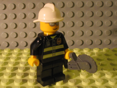 LEGO 7907-2 Advent Calendar 2007, City (Day  1) - Firefighter and Saw