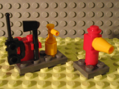 LEGO 7907-3 Advent Calendar 2007, City (Day  2) - Fire Hydrant and Tools