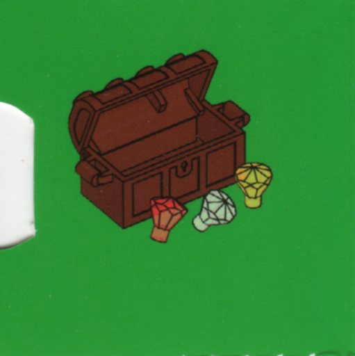 LEGO 7952-10 Advent Calendar 2010, Kingdoms (Day  9) - Chest with Jewels